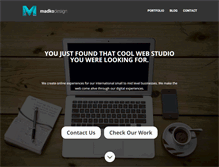 Tablet Screenshot of madkodesign.com